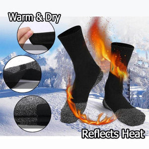 Winter 35 Below Aluminized Insulation Fibers Heat Socks - Minaal store