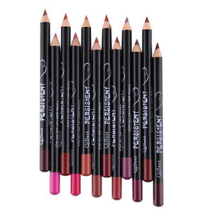 LIPSTER ™ : 12PCs Lip Liner Pencil Waterproof Smooth Matte and Longlasting - Minaal store