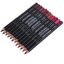 LIPSTER ™ : 12PCs Lip Liner Pencil Waterproof Smooth Matte and Longlasting - Minaal store