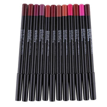 LIPSTER ™ : 12PCs Lip Liner Pencil Waterproof Smooth Matte and Longlasting - Minaal store