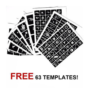 Natural Herbal Temporary Tattoo Kit - Minaal store